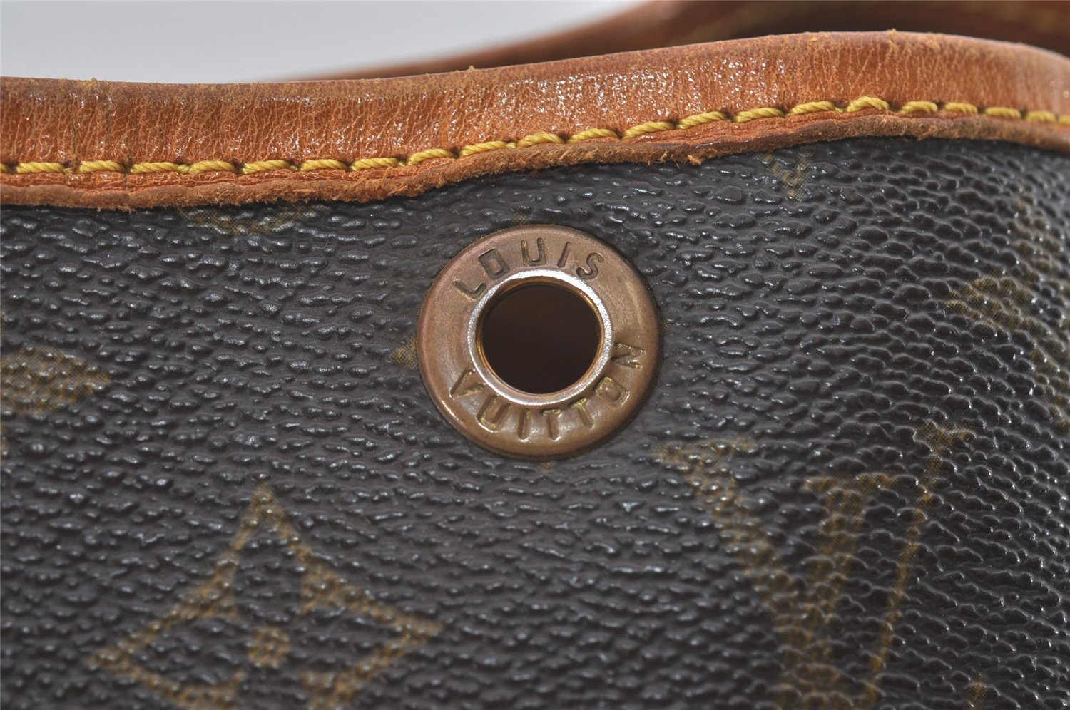 Authentic Louis Vuitton Monogram Petit Noe M42226 Shoulder Drawstring Bag 5247I