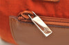 Authentic GUCCI Vintage Shoulder Tote Bag Canvas Leather Orange 5248I