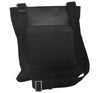 Authentic GUCCI Shoulder Cross Body Bag GG Canvas Leather 27639 Black 5250I