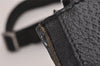 Authentic GUCCI Shoulder Cross Body Bag GG Canvas Leather 27639 Black 5250I