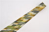 Authentic HERMES Tie Necktie Stripe Pattern Silk 5257SA Green Box 5251D