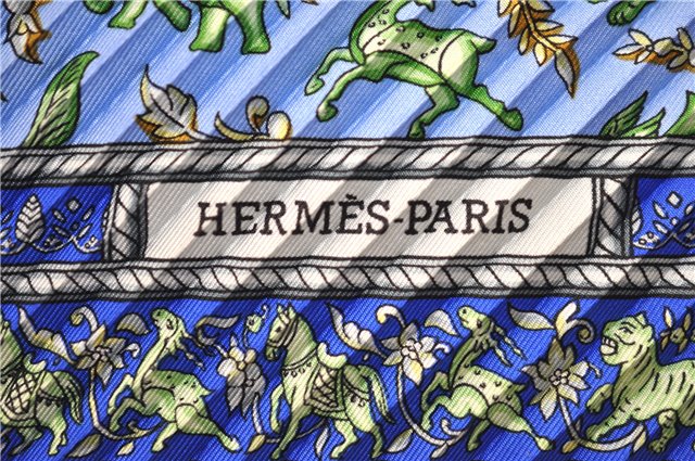 Authentic HERMES Pleats Scarf 