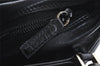 Authentic GUCCI Bamboo Vintage 2way Hand Shoulder Bag Leather Black Junk 5254I