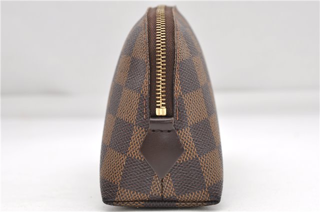 Authentic Louis Vuitton Damier Pochette Cosmetic Pouch N47516 LV 5255D