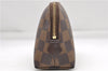 Authentic Louis Vuitton Damier Pochette Cosmetic Pouch N47516 LV 5255D