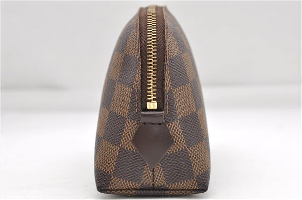 Authentic Louis Vuitton Damier Pochette Cosmetic Pouch N47516 LV 5255D