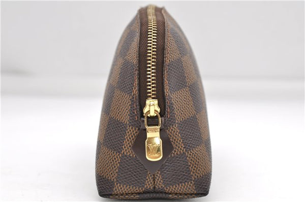 Authentic Louis Vuitton Damier Pochette Cosmetic Pouch N47516 LV 5255D