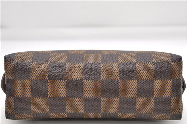 Authentic Louis Vuitton Damier Pochette Cosmetic Pouch N47516 LV 5255D