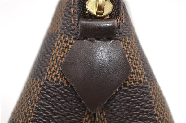 Authentic Louis Vuitton Damier Pochette Cosmetic Pouch N47516 LV 5255D