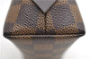 Authentic Louis Vuitton Damier Pochette Cosmetic Pouch N47516 LV 5255D