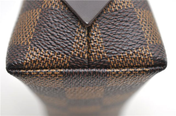 Authentic Louis Vuitton Damier Pochette Cosmetic Pouch N47516 LV 5255D