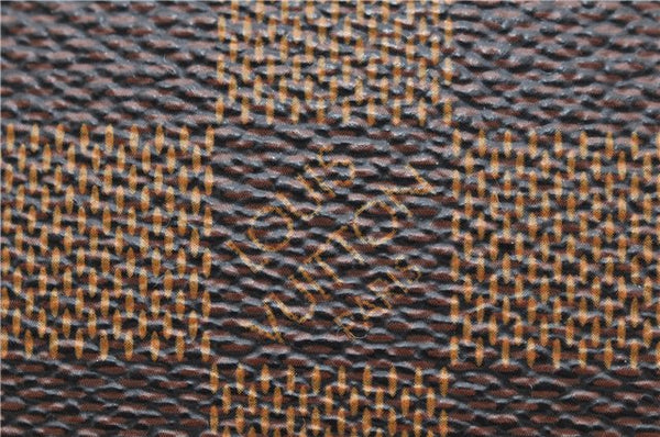 Authentic Louis Vuitton Damier Pochette Cosmetic Pouch N47516 LV 5255D