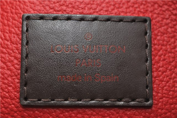 Authentic Louis Vuitton Damier Pochette Cosmetic Pouch N47516 LV 5255D