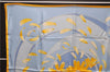 Authentic HERMES Carre 90 Scarf "au gre du vent" Silk Orange Box 5256D