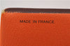 Authentic HERMES Carre 90 Scarf "au gre du vent" Silk Orange Box 5256D
