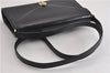 Authentic GUCCI Vintage Shoulder Cross Body Bag Purse Leather Black 5259F