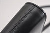 Authentic GUCCI Vintage Shoulder Cross Body Bag Purse Leather Black 5259F