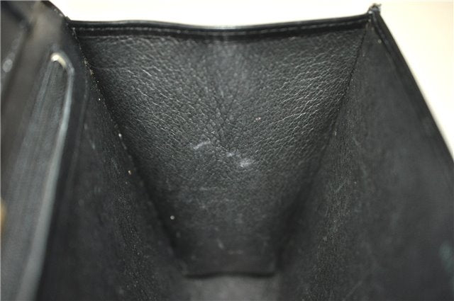 Authentic GUCCI Vintage Shoulder Cross Body Bag Purse Leather Black 5259F