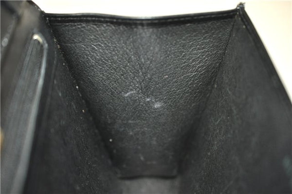 Authentic GUCCI Vintage Shoulder Cross Body Bag Purse Leather Black 5259F