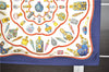 Authentic HERMES Carre 90 Scarf "Qu importe le flacon" Silk Navy 5260D