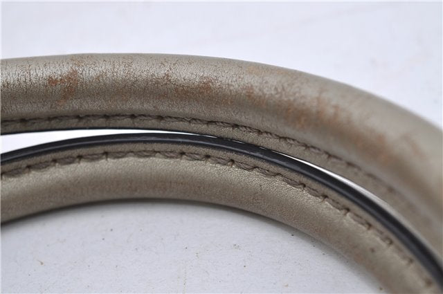 Authentic GUCCI Guccissima Sukey Shoulder Tote Bag GG Leather 211944 Gold 5263D