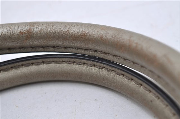 Authentic GUCCI Guccissima Sukey Shoulder Tote Bag GG Leather 211944 Gold 5263D