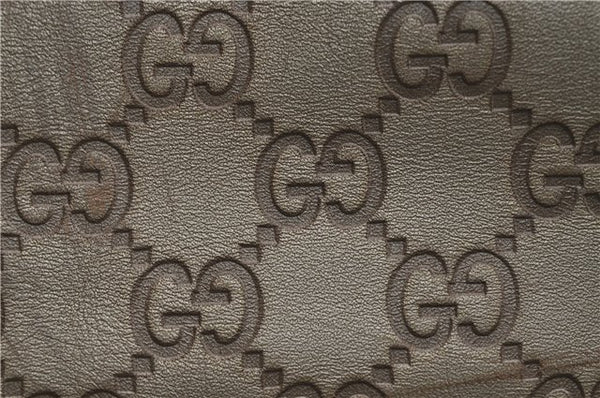 Authentic GUCCI Guccissima Sukey Shoulder Tote Bag GG Leather 211944 Gold 5263D