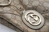 Authentic GUCCI Guccissima Sukey Shoulder Tote Bag GG Leather 211944 Gold 5263D