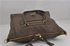 Auth Louis Vuitton Monogram Empreinte Lumineuse PM Tote Bag M93409 Brown 5265F