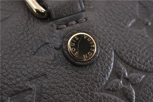 Auth Louis Vuitton Monogram Empreinte Lumineuse PM Tote Bag M93409 Brown 5265F