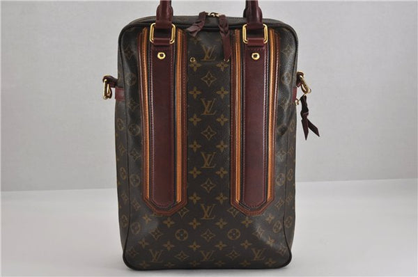 Louis Vuitton Monogram Bequia Porte Documents Vertical Tote Bag M95530 LV 5266F