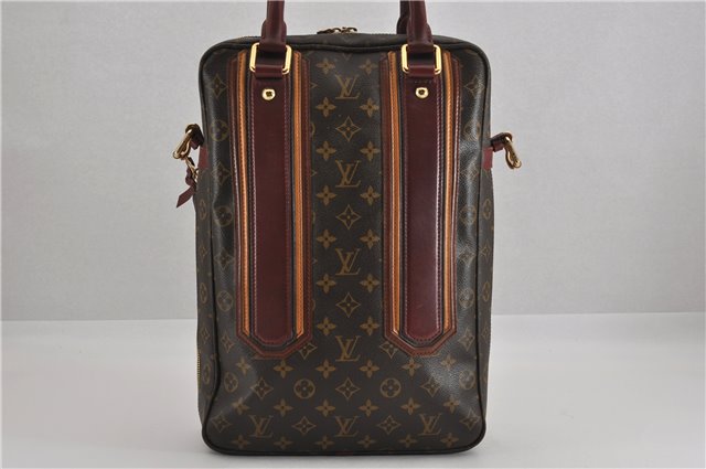 Louis Vuitton Monogram Bequia Porte Documents Vertical Tote Bag M95530 LV 5266F