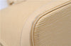 Authentic Louis Vuitton Epi Alma PM Hand Bag Ivory M5214A LV 5267E