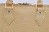 Authentic Louis Vuitton Epi Alma PM Hand Bag Ivory M5214A LV 5267E