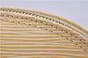 Authentic Louis Vuitton Epi Alma PM Hand Bag Ivory M5214A LV 5267E
