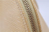 Authentic Louis Vuitton Epi Alma PM Hand Bag Ivory M5214A LV 5267E