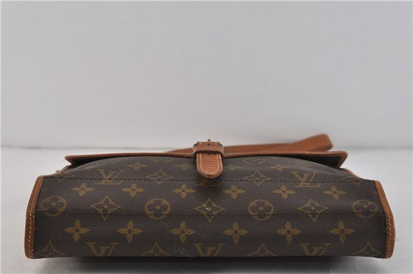 LOUIS VUITTON Monogram Portable Serviette Desktop Organizer Shoulder Bag 5269C