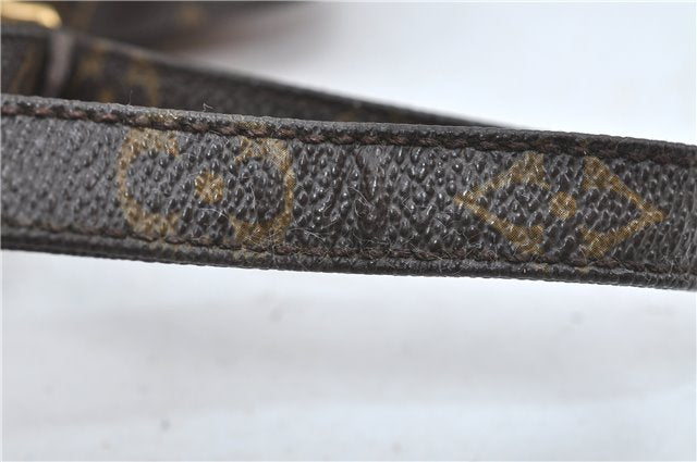 Auth Louis Vuitton Monogram Marly Dragonne PM Clutch Hand Bag M51827 LV 5269D