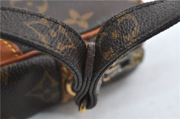 Auth Louis Vuitton Monogram Marly Dragonne PM Clutch Hand Bag M51827 LV 5269D