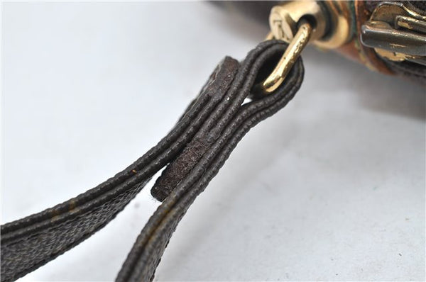 Auth Louis Vuitton Monogram Marly Dragonne PM Clutch Hand Bag M51827 LV 5269D