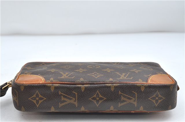 Auth Louis Vuitton Monogram Marly Dragonne PM Clutch Hand Bag M51827 LV 5269D