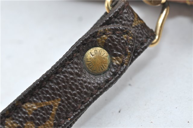 Auth Louis Vuitton Monogram Marly Dragonne PM Clutch Hand Bag M51827 LV 5269D