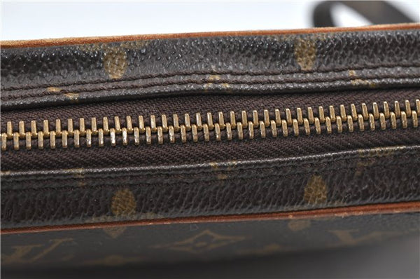 Auth Louis Vuitton Monogram Marly Dragonne PM Clutch Hand Bag M51827 LV 5269D