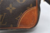 Auth Louis Vuitton Monogram Marly Dragonne PM Clutch Hand Bag M51827 LV 5269D