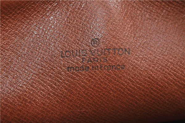 Auth Louis Vuitton Monogram Marly Dragonne PM Clutch Hand Bag M51827 LV 5269D