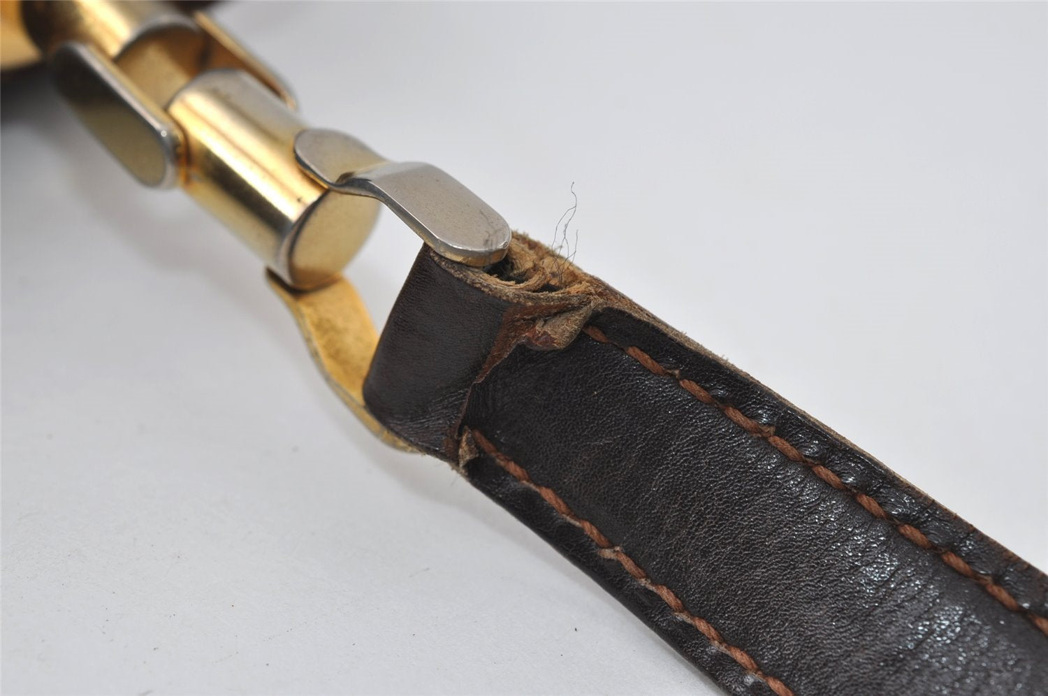 Authentic GUCCI Square GG Suede Leather Shoulder Hand Bag Purse Brown 5269I