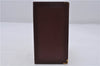 Authentic Cartier Must de Cartier Long Wallet Purse Leather Bordeaux Red 5272C