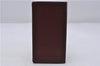 Authentic Cartier Must de Cartier Long Wallet Purse Leather Bordeaux Red 5272C