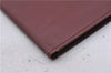 Authentic Cartier Must de Cartier Long Wallet Purse Leather Bordeaux Red 5272C