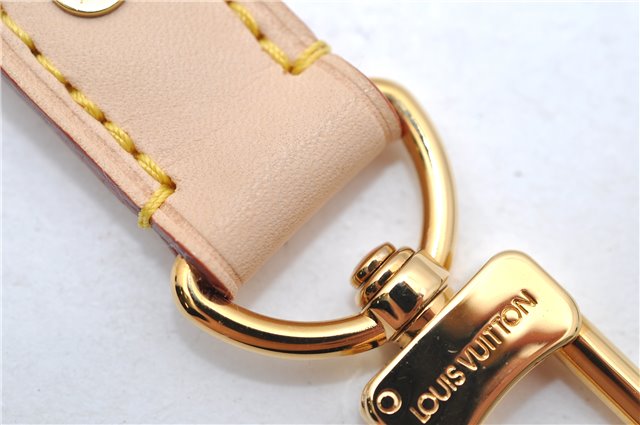 Authentic Louis Vuitton Leather Shoulder Strap Beige 21.9-26.6